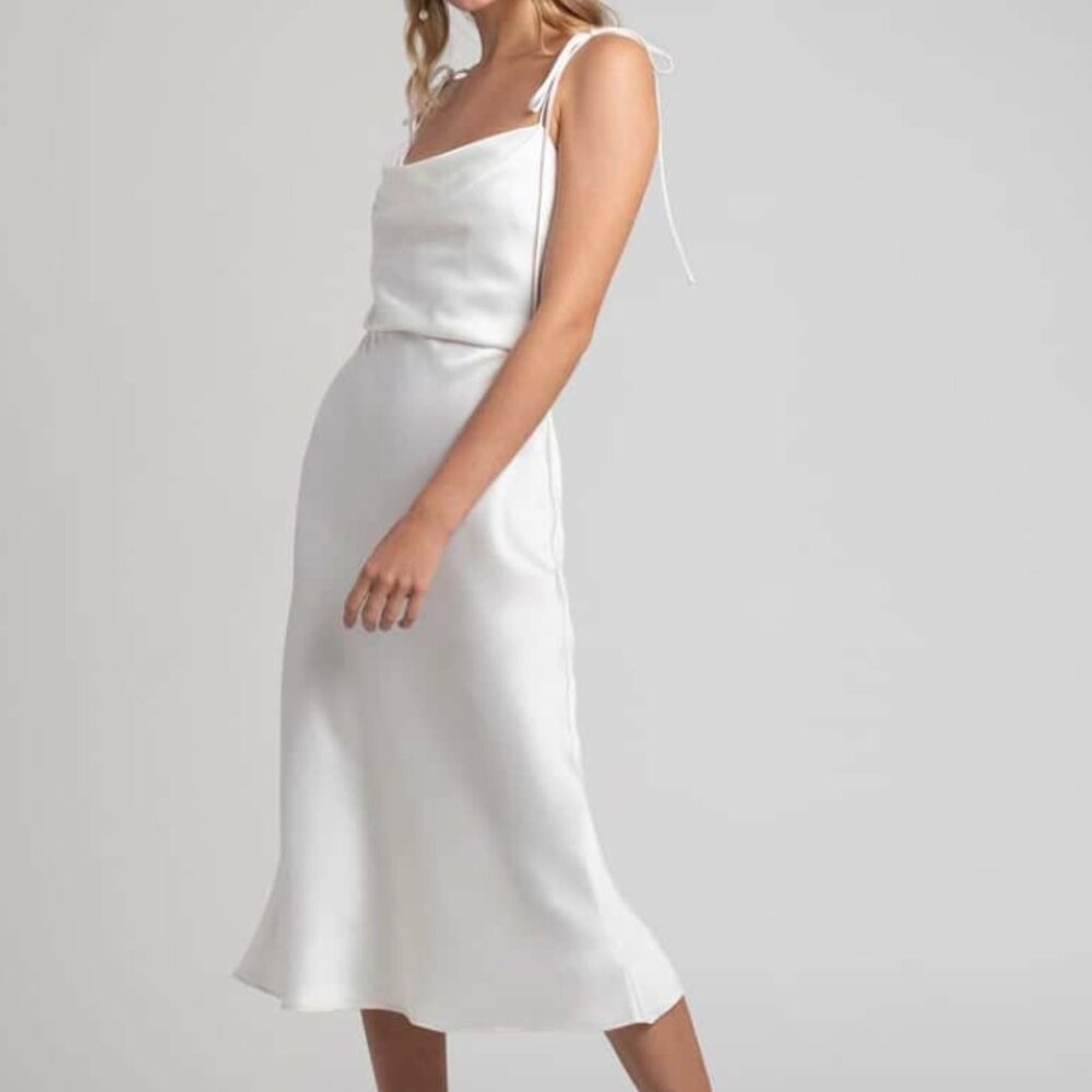 Jenny Yoo Kat Dress Size 2 NWT Ivory